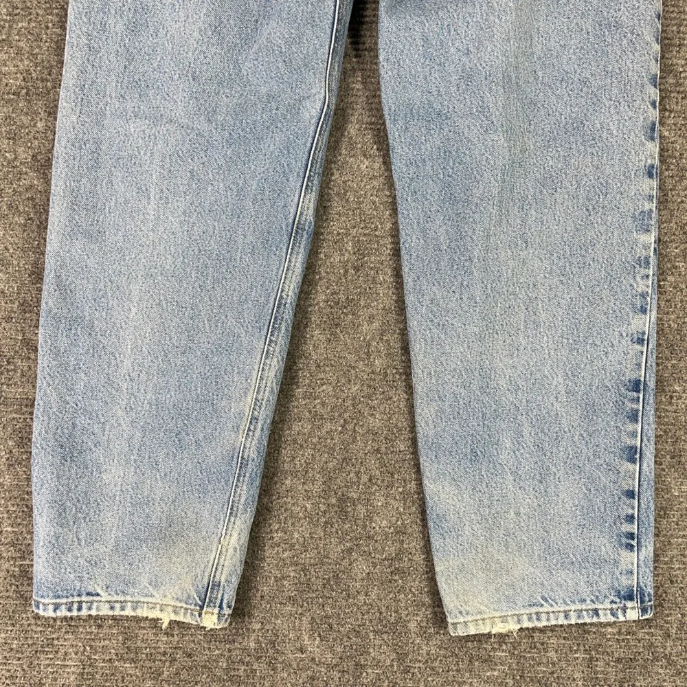 Carhartt Relaxed Fit Tapered Leg‎ Jeans Light Wash Denim 40 32 Men Workwear